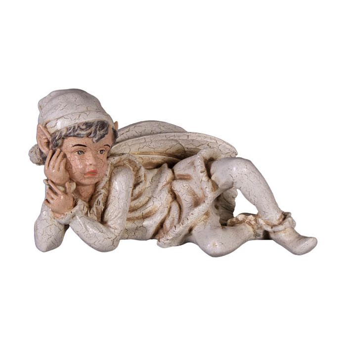 nachdenkliche Elfin verkleinert Dekorationsfigur