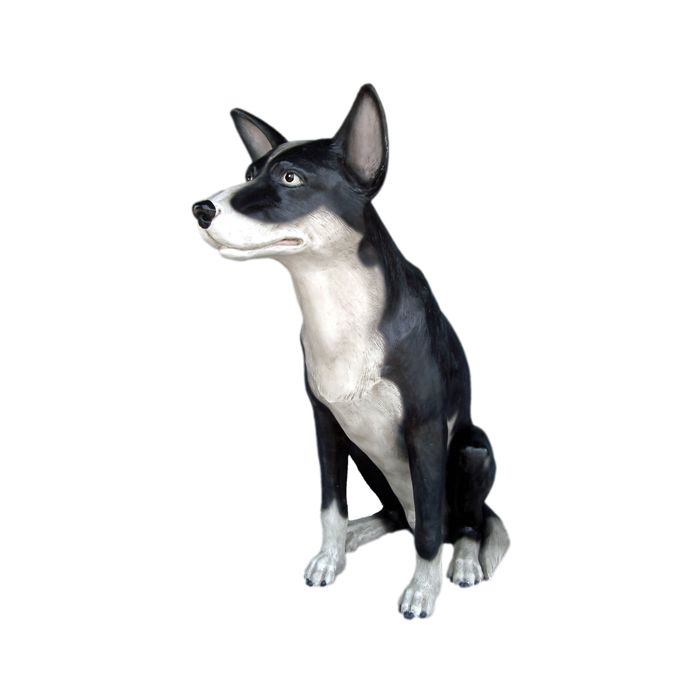 Schäferhund lebensgroß Dekorationsfigur