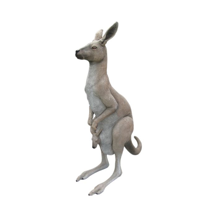 Kangaroo lebensgroß Deko- & Werbefigur