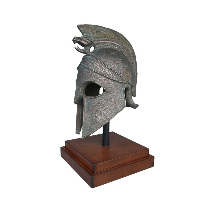 Alexander der Große Helm lebensgroß Dekorationsfigur