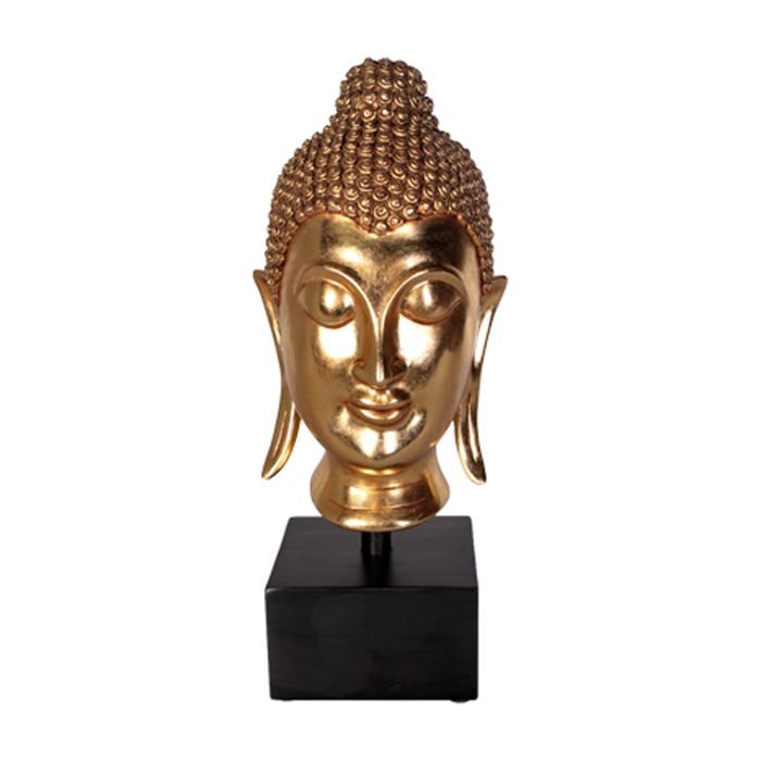 Buddha Kopf auf Sockel lebensgroß Dekoköpfe & Büsten