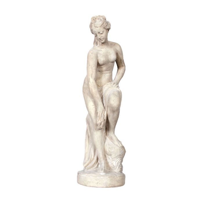 Badegast verkleinert Dekorationsfigur