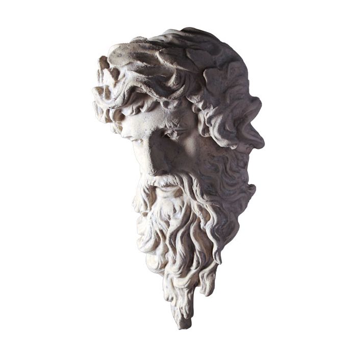 Hercules Kopf verkleinert Dekorationsfigur