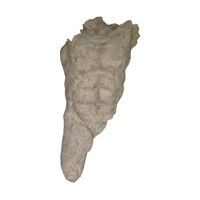 Männlicher Torso lebensgroß Dekorationsfigur
