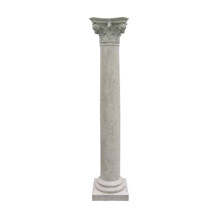Große Antike Säule lebensgroß Säule