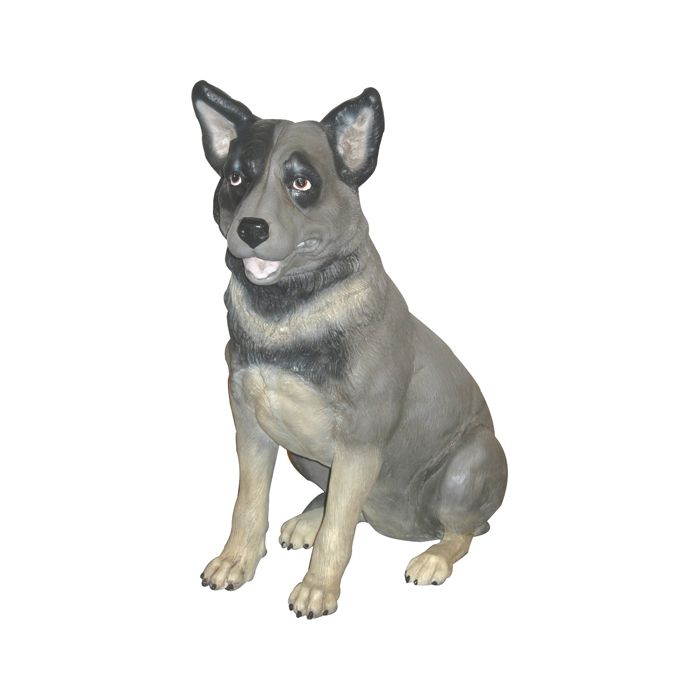 Blue Heeler lebensgroß Dekorationsfigur