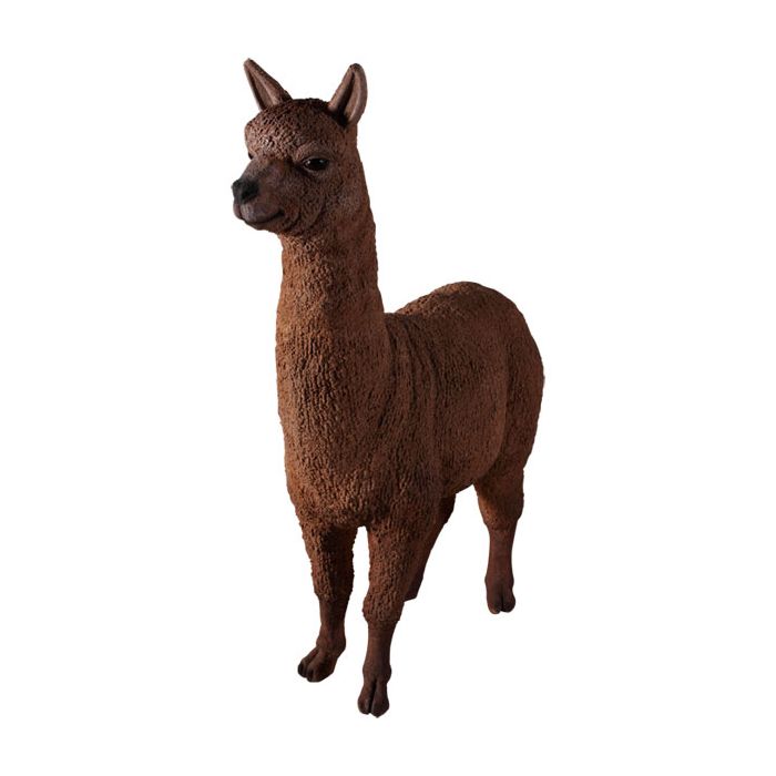 Alpaca lebensgroß Deko- & Werbefigur