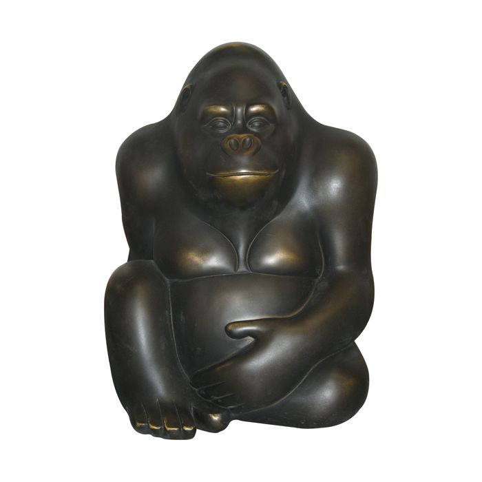 kleiner Gorilla lebensgroß Dekorationsfigur