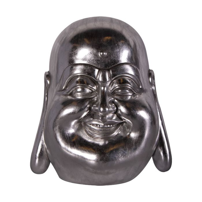 fröhlicher Buddha Kopf lebensgroß Dekoköpfe & Büsten
