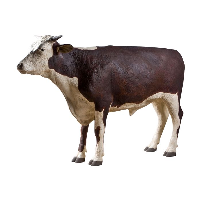 Hereford Stier lebensgroß Deko- & Werbefigur