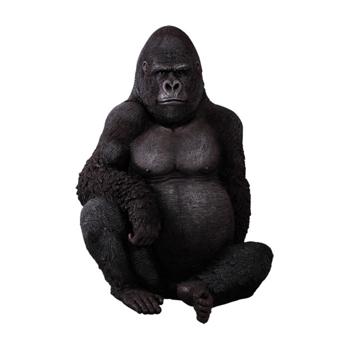Silberrücken Gorilla lebensgroß Deko- & Werbefigur