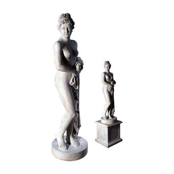 Venus mit Apfel in der Hand lebensgroß Dekorationsfigur