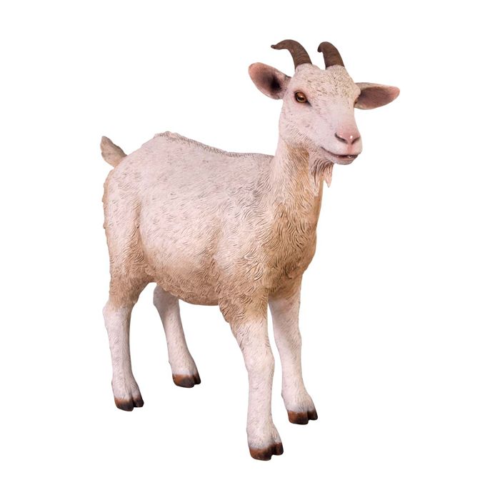 Zieglein lebensgroß Dekorationsfigur