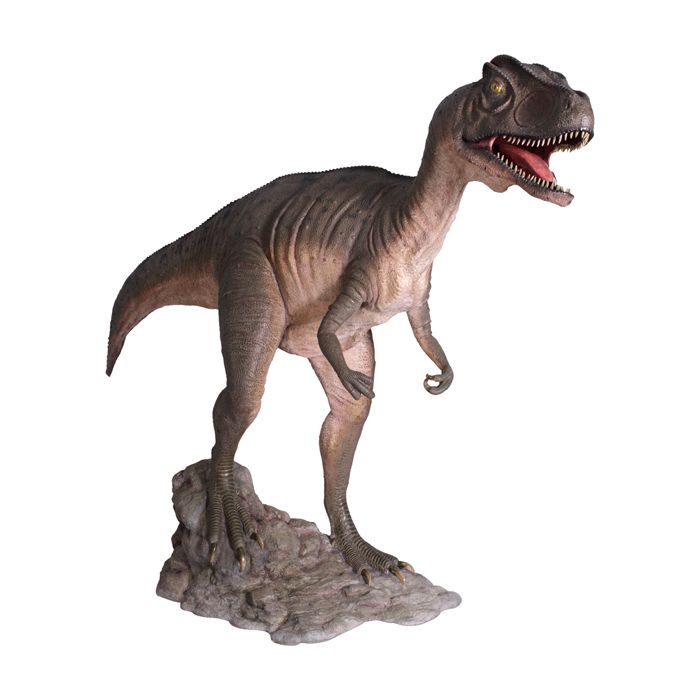 Allosaurus - Mund offen lebensgroß Deko- & Werbefigur