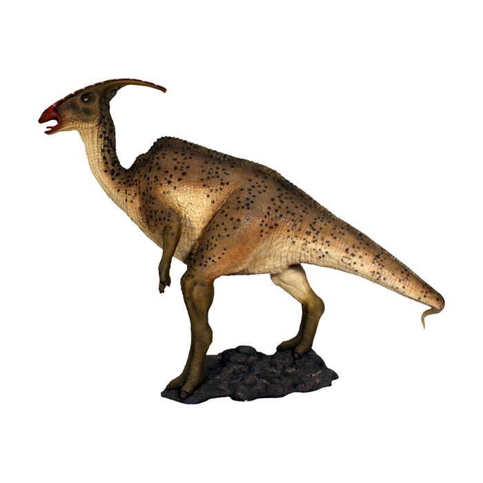 Parasaurolophus Dinosaurier lebensgroß Deko- & Werbefigur