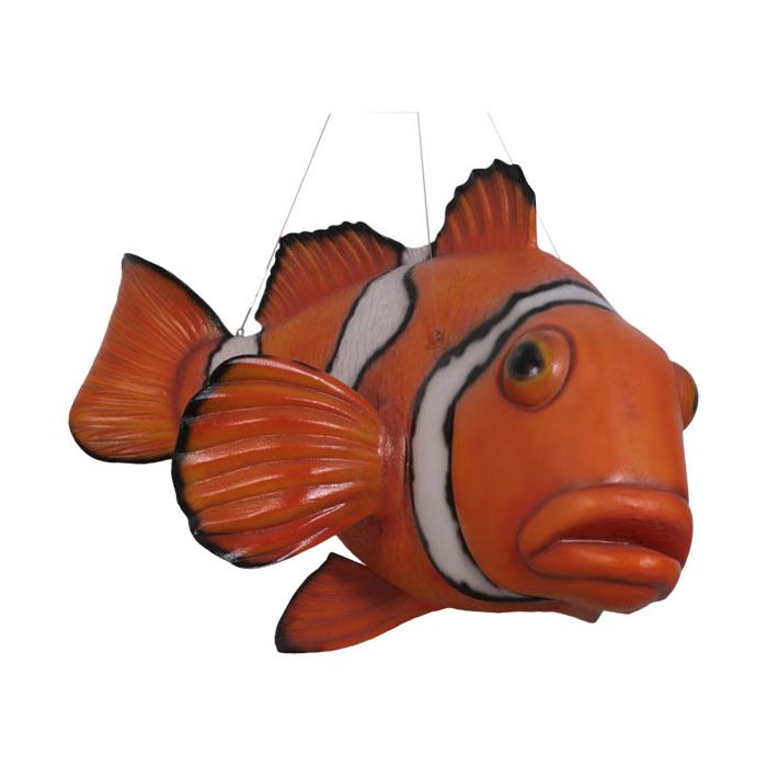 großer Clownfisch hängend übergroß XXL Deko- & Werbefigur