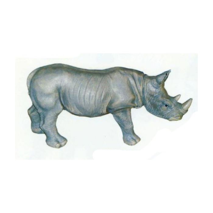 kleines Nashorn verkleinert Dekorationsfigur