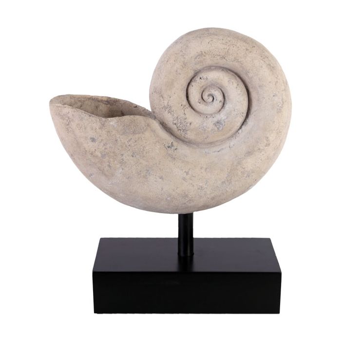 Nautilus Muschel auf Base groß lebensgroß Dekorationsfigur