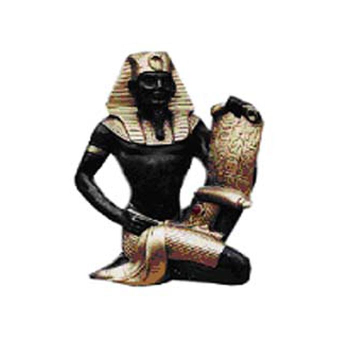 Pharao verkleinert Dekorationsfigur