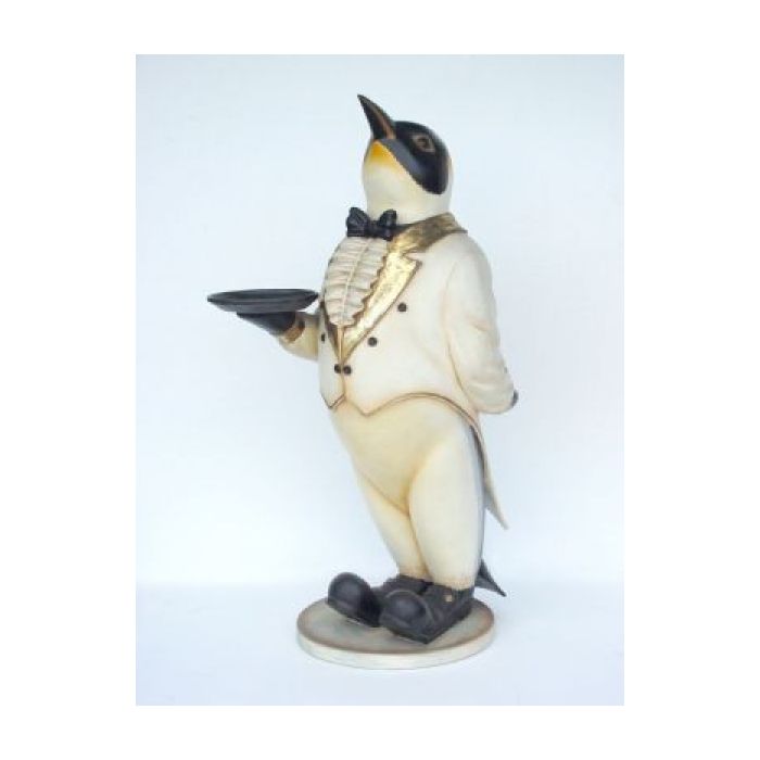 Pinguin Butler groß lebensgroß Deko- & Werbefigur