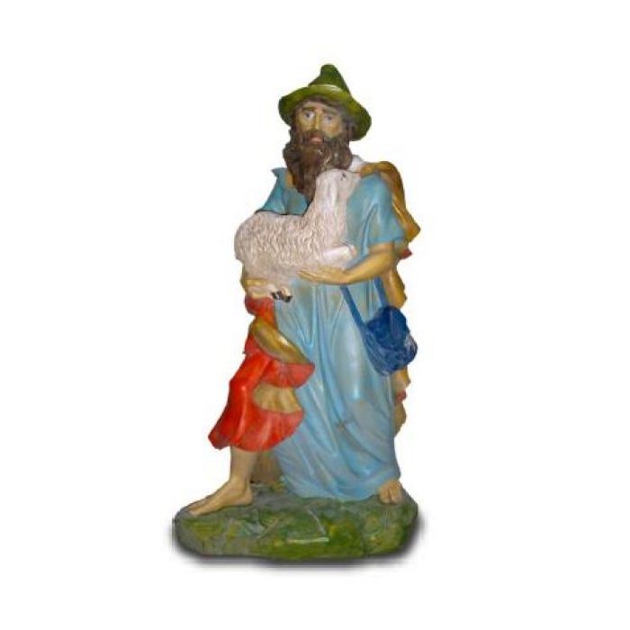 alter Schäfer verkleinert Dekorationsfigur