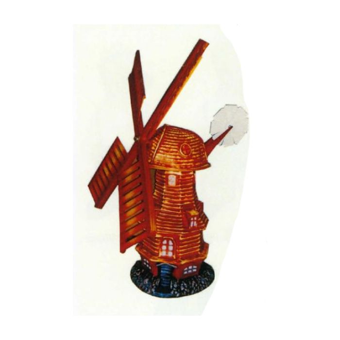 rustikale Windmühle klein verkleinert Dekorationsfigur