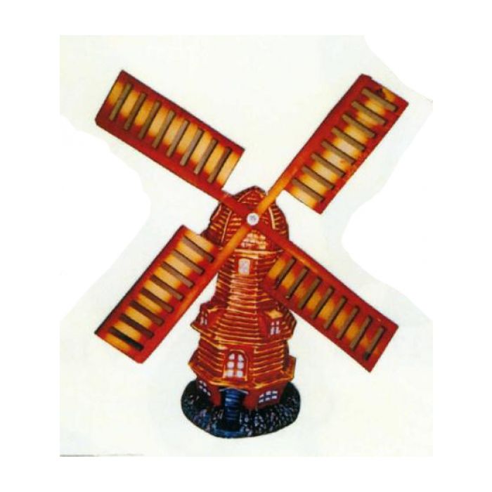 rustikale Windmühle klein verkleinert Dekorationsfigur