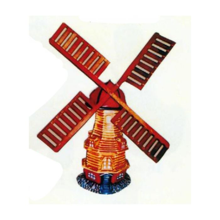 rustikale Windmühle klein verkleinert Dekorationsfigur