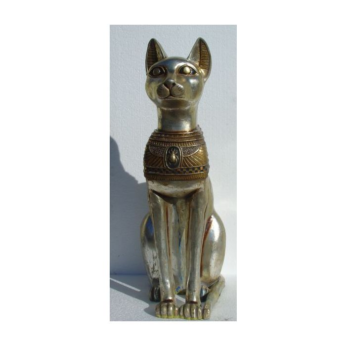 ägyptische Katze lebensgroß Dekorationsfigur