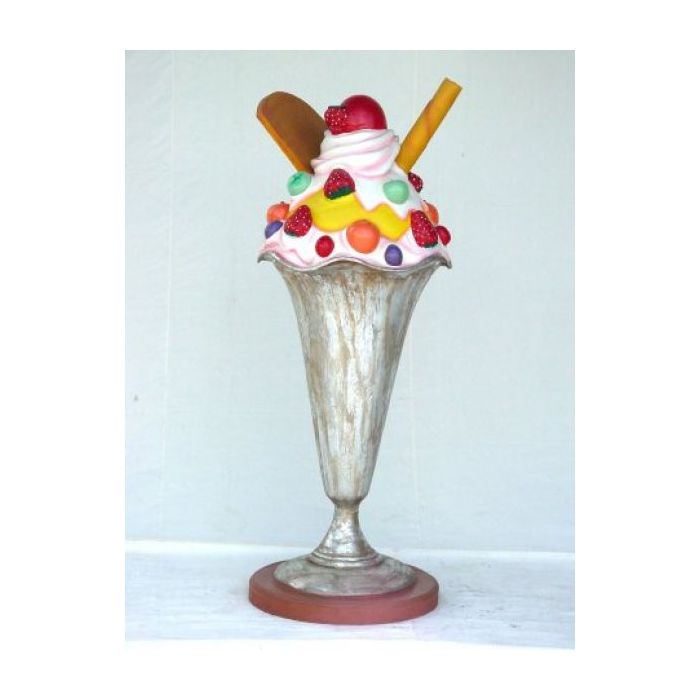 Eisbecher groß übergroß XXL Deko- & Werbefigur