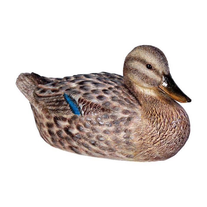 Ente weiblich lebensgroß Dekorationsfigur