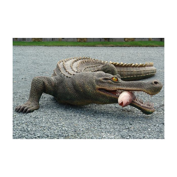 Sarcosuchussaurus lebensgroß Deko- & Werbefigur