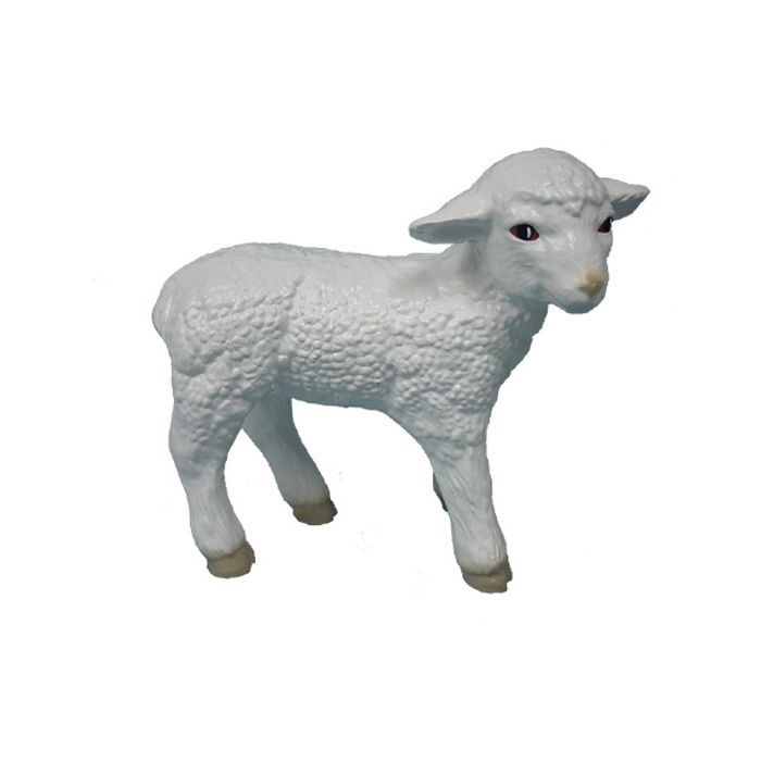 Lamm Schaf stehend lebensgroß Dekorationsfigur