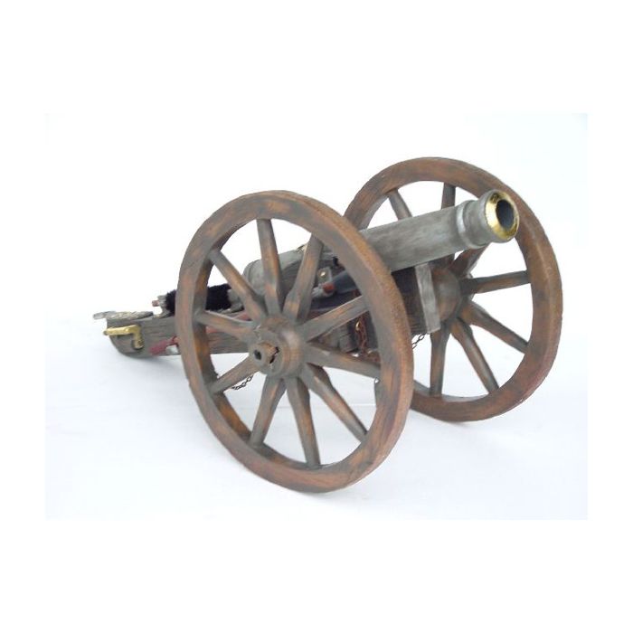 Kanone verkleinert Dekorationsfigur