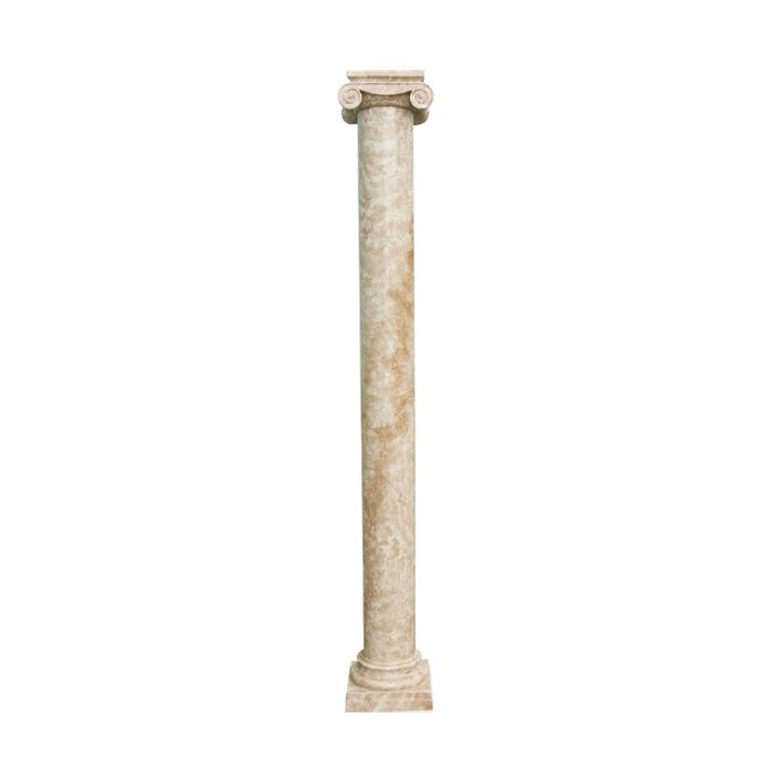 Große Säule im Marmor - Look lebensgroß Säule