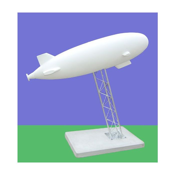 Zeppelin verkleinert Deko- & Werbefigur