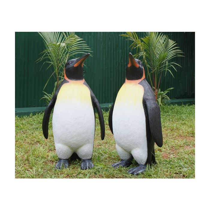 Pinguine paar lebensgroß Deko- & Werbefigur