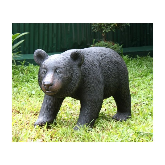 BabySchwarzbär lebensgroß Dekorationsfigur