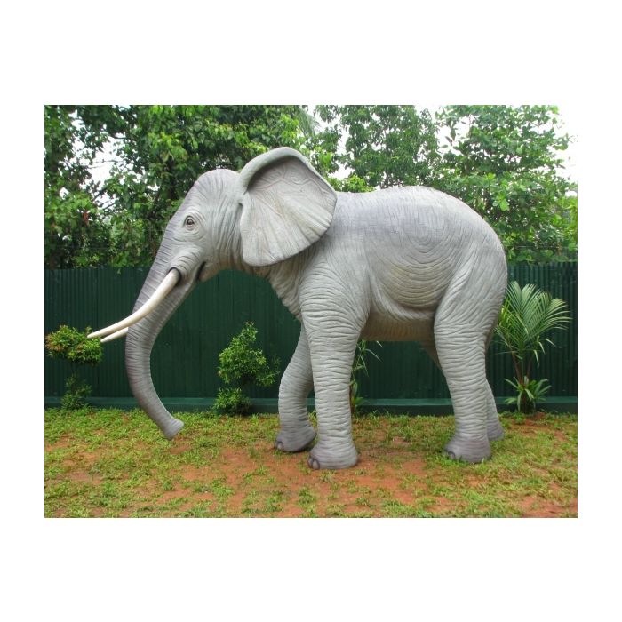 Elefant lebensgroß Deko- & Werbefigur
