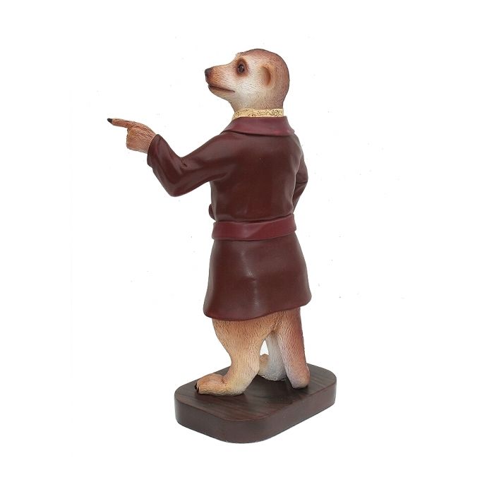 Erdmännchen lebensgroß Dekorationsfigur