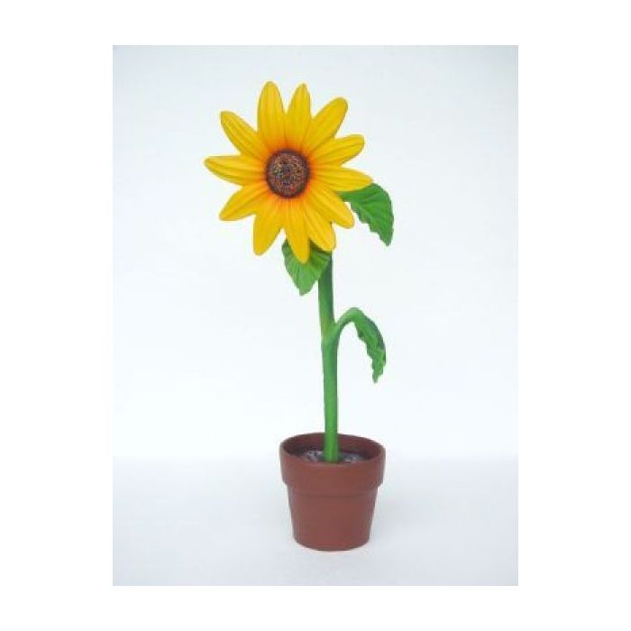 Sonnenblume klein vergrößert Dekorationsfigur