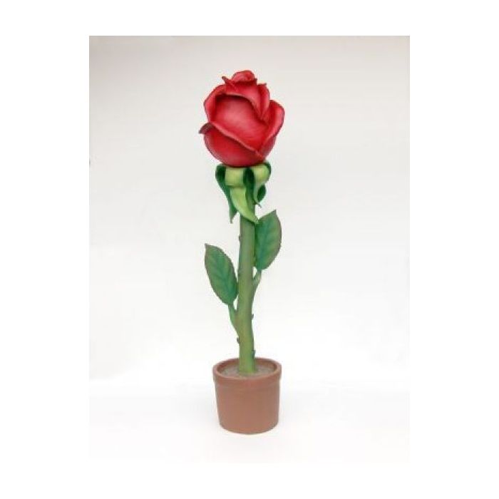 Rote Rose groß übergroß XXL Dekorationsfigur