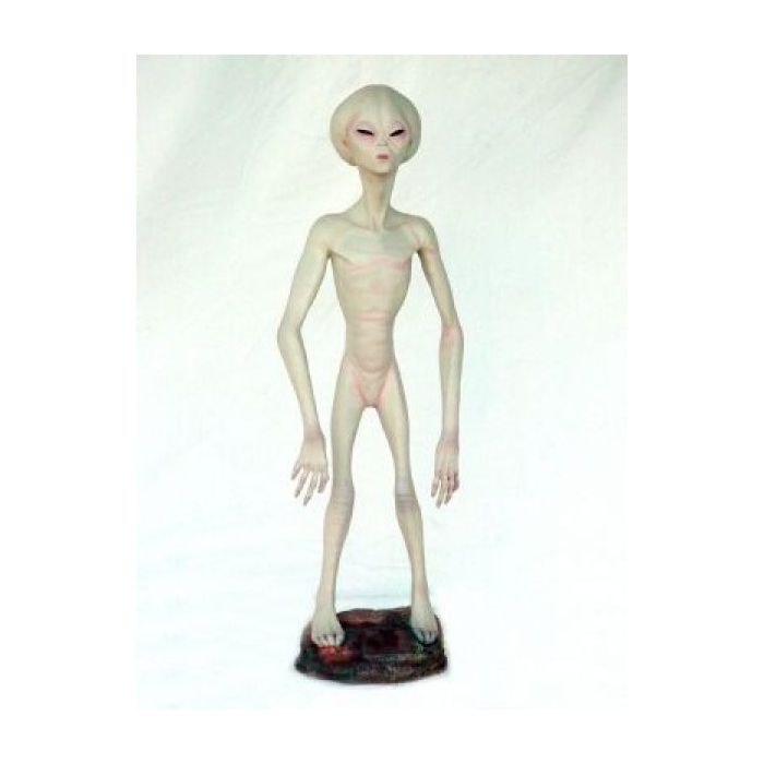 Alien klein lebensgroß Dekorationsfigur