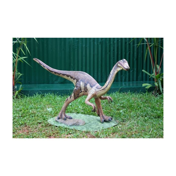 Dinosaurier Velociraptor klein lebensgroß Dekorationsfigur
