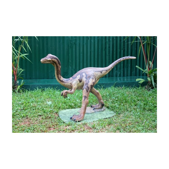 Dinosaurier Velociraptor klein lebensgroß Dekorationsfigur