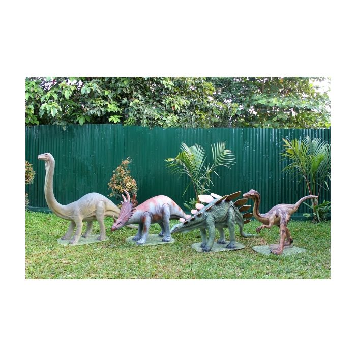 BabyDinosaurier 4 Stück lebensgroß Deko- & Werbefigur