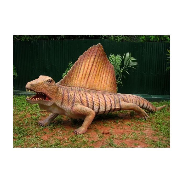 Dinosaurier Dimetrodon lebensgroß Deko- & Werbefigur