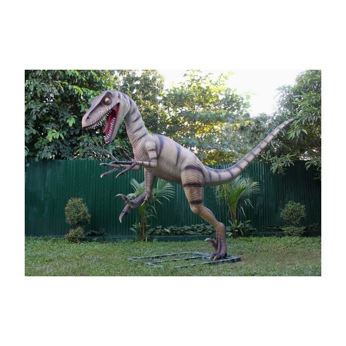 Dinosaurier Velociraptor lebensgroß Deko- & Werbefigur