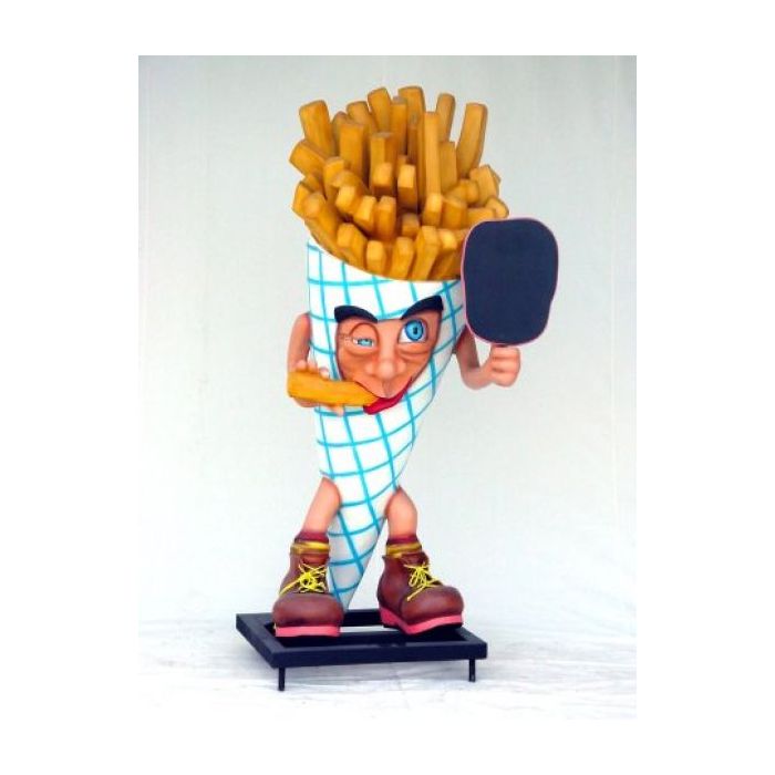 Pommes - Tüte groß übergroß XXL Deko- & Werbefigur