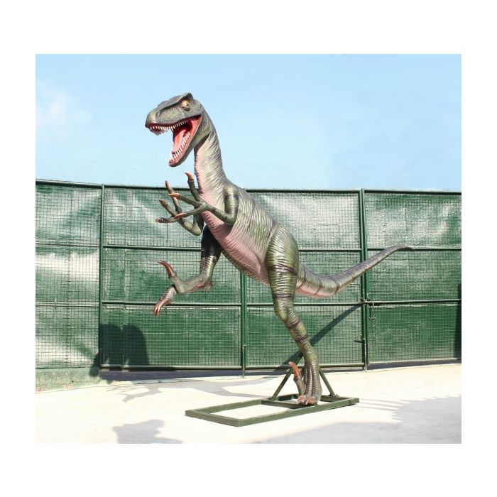 Dinosaurier Tyrannosaurus Angriffsstellung lebensgroß Deko- & Werbefigur